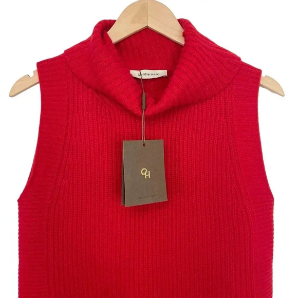 Gentle Herd Merino Wool Sweater Small Sleeveless - Picture 3 of 5